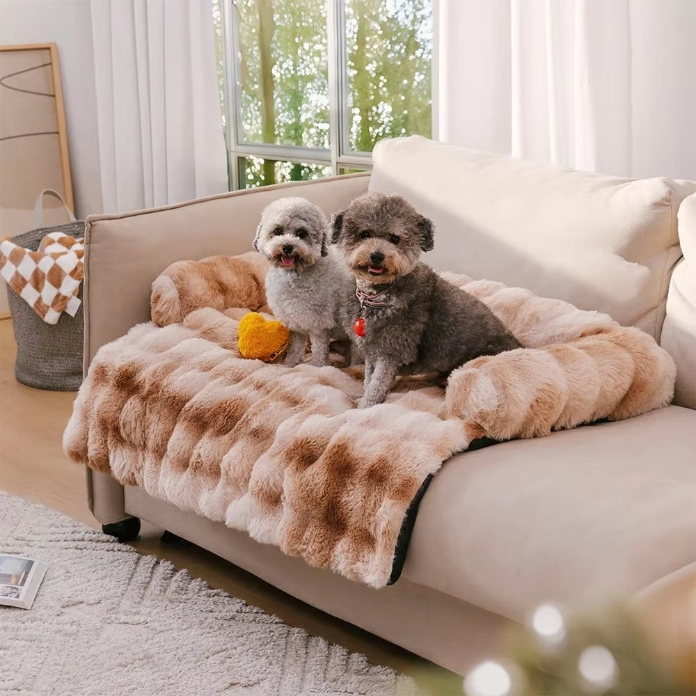 Plush Dog Bed & Couch Protector – the Ultimate Cozy Haven for Your Pup